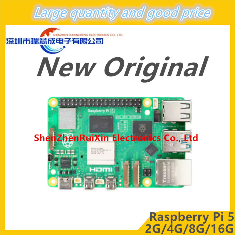 Raspberry Pi 5 8Gb Board - Resmi Orijinal Raspberry Pi 5 Cortex-A76