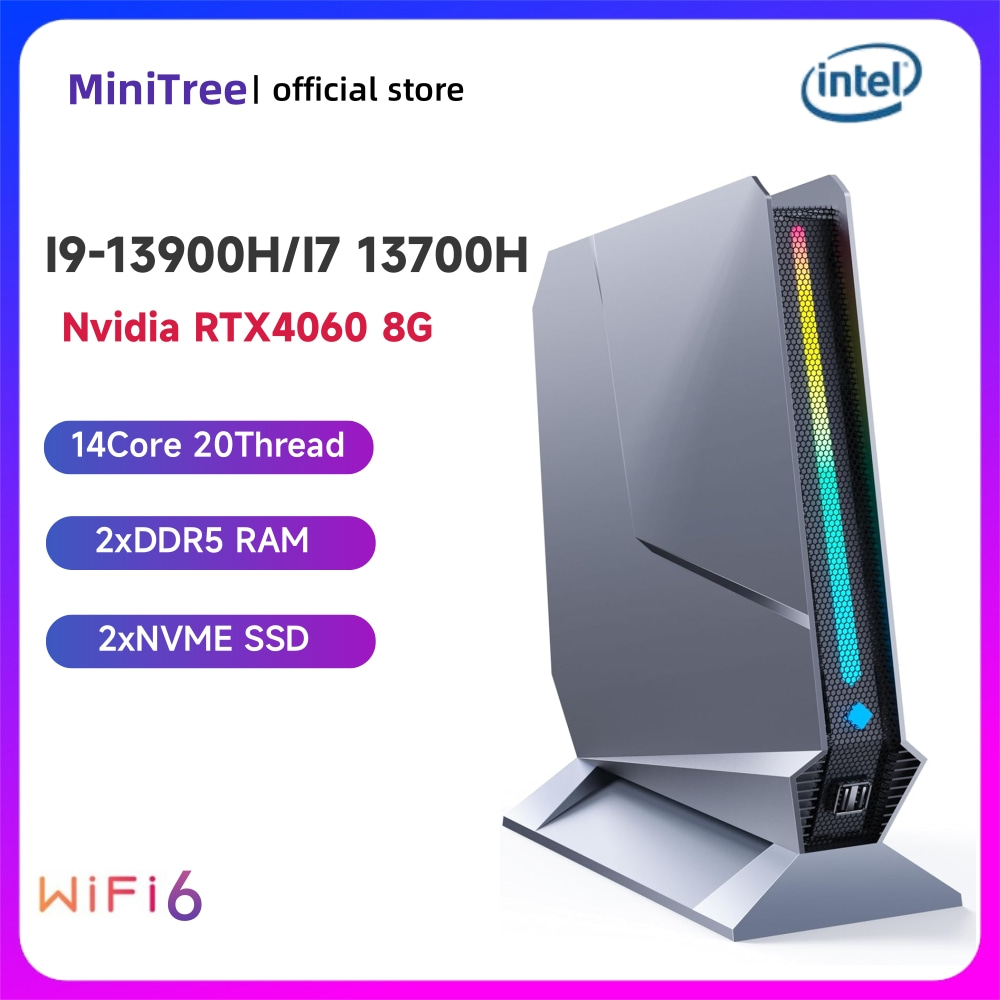Intel Core I9 13900H Mini Pc - Masaüstü Mini Oyun Bilgisayarı Core i9-13900H