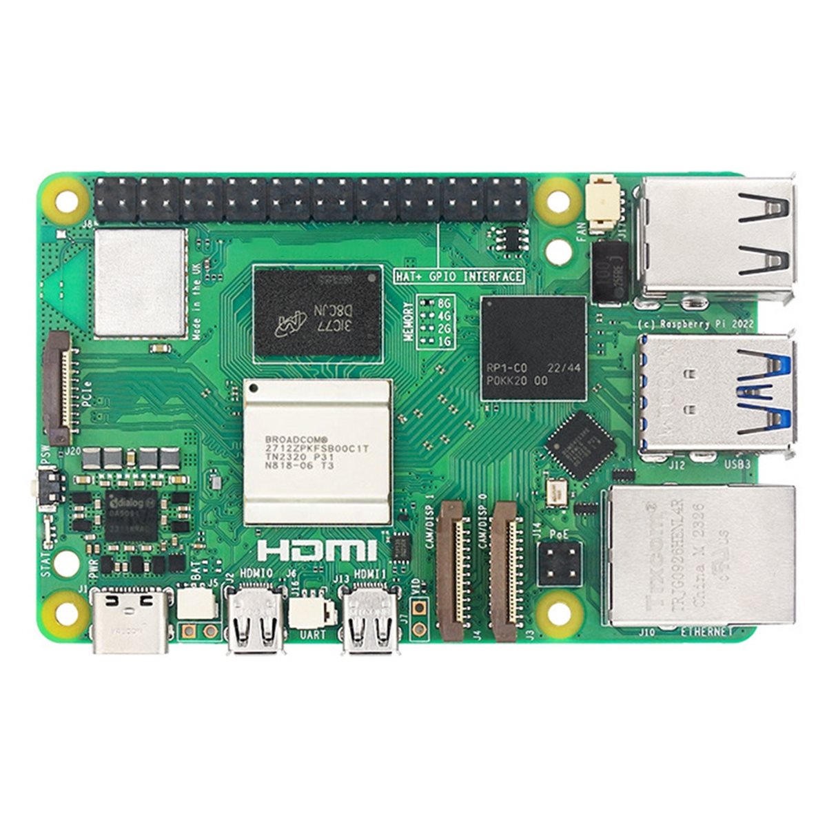 X14A& IRasptek Başlangıç Kiti  - Raspberry Pi 5 8Gb Board incelemesi ve fiyatı