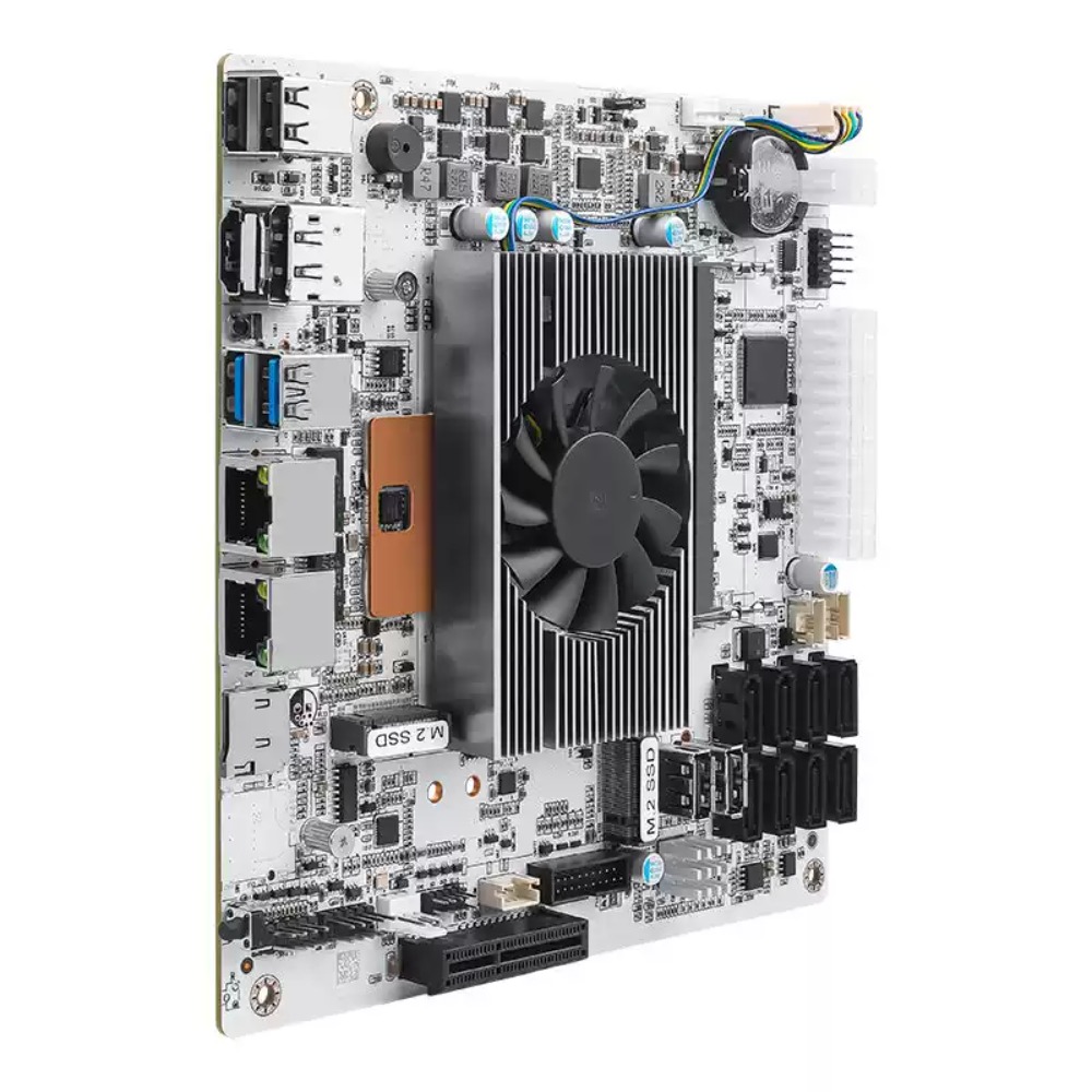 Mini‑ITX Beyaz M11 NAS Anakart - Nas Motherboard 8 Sata Mini Itx incelemesi ve fiyatı